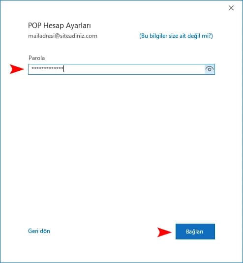 Adım 4: Hesabı Test Edin
