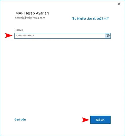 Adım 4: Hesabı Test Edin